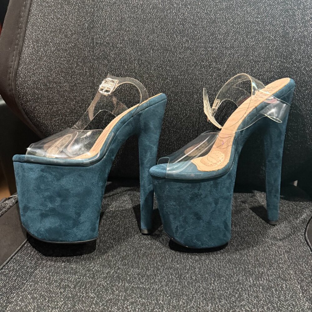 Unworn Leonie Classic Stiletto - FS - 8 INCH - UK6 / EU39 / US8 / AU8 - Picture 2 of 5